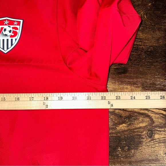 Nike Jacket Mens‎ Large Red Team USA Soccer Sideline Authentic Athletic Sport - Picture 5 of 12